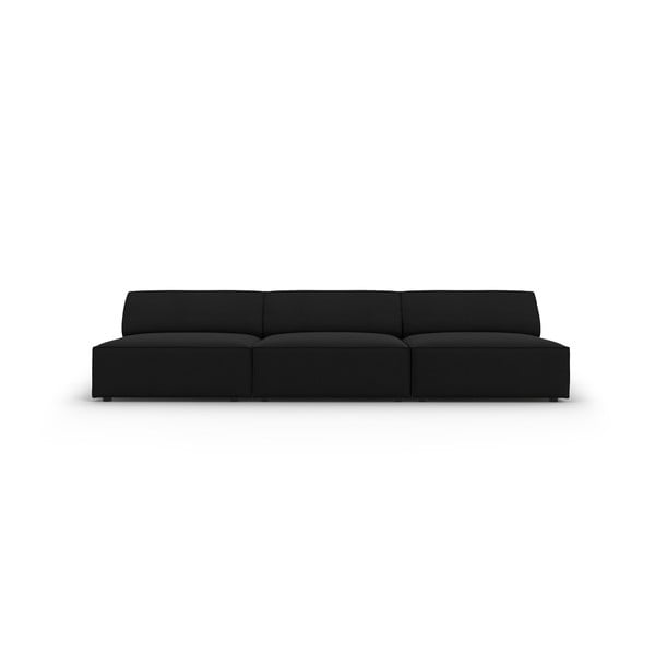 Czarna sofa 240 cm Jodie – Micadoni Home