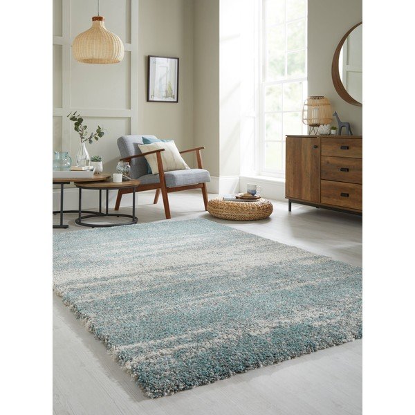 Niebiesko-szary dywan Flair Rugs Reza, 80x150 cm-image-4