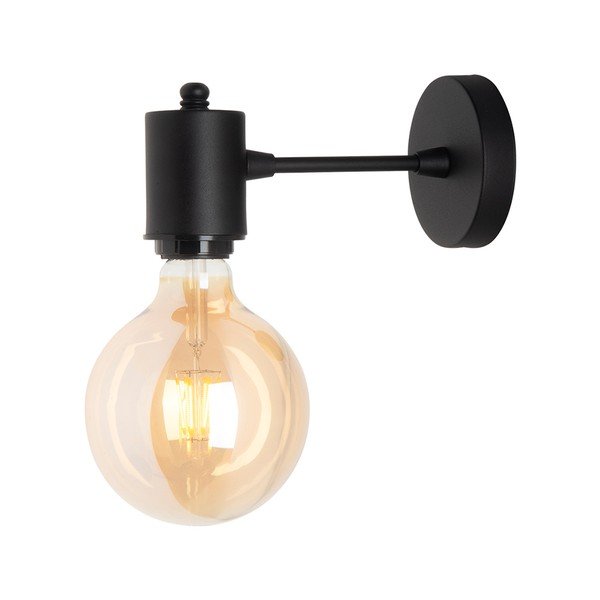 Czarny metalowy kinkiet Alto – Squid Lighting-image-2