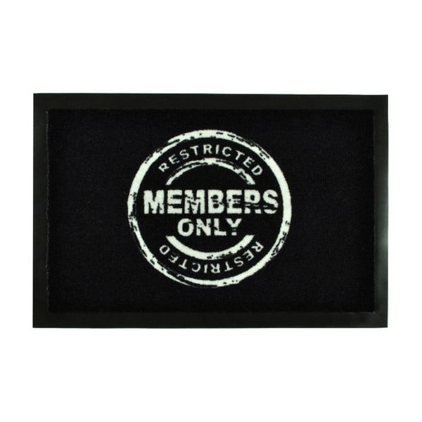 Wycieraczka Hanse Home Members Only Black, 40x60 cm