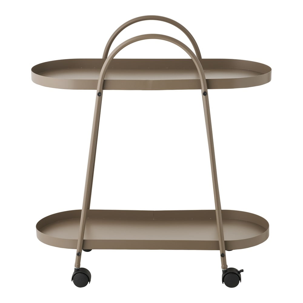 Metalowy barek na kółkach 27,5x60 cm Empoli – House Nordic (zdjęcie 6)