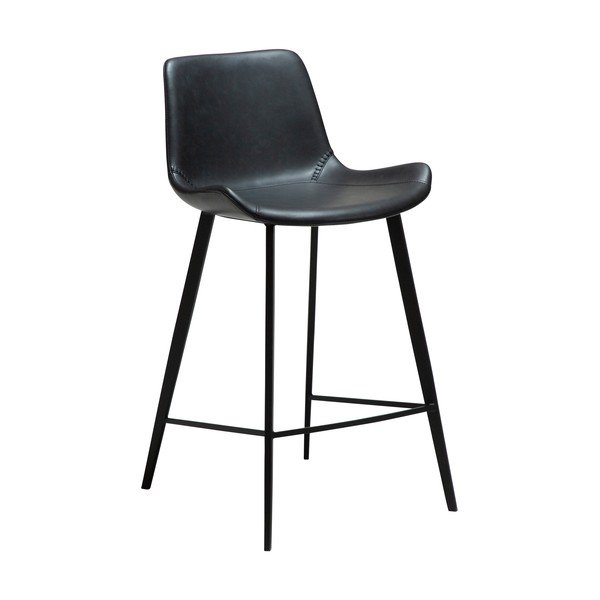 Czarny hoker (wysokość siedziska 65 cm) Hype – DAN-FORM Denmark