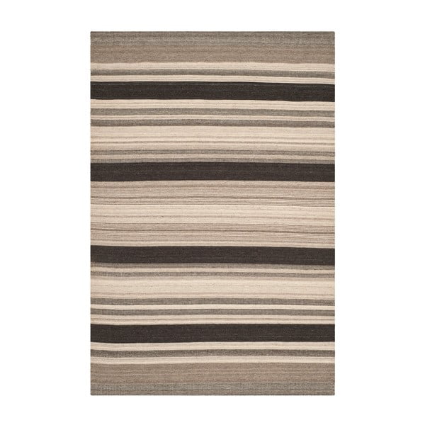Brązowy dywan wełniany Safavieh Nico, 243x152 cm