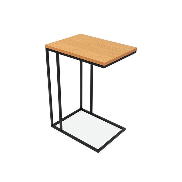 Stolik w dekorze dębu 50x35 cm Cesura – Unique Furniture