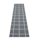 Antracytowy chodnik odpowiedni na zewnątrz 70x300 cm Ada Granit – Pappelina