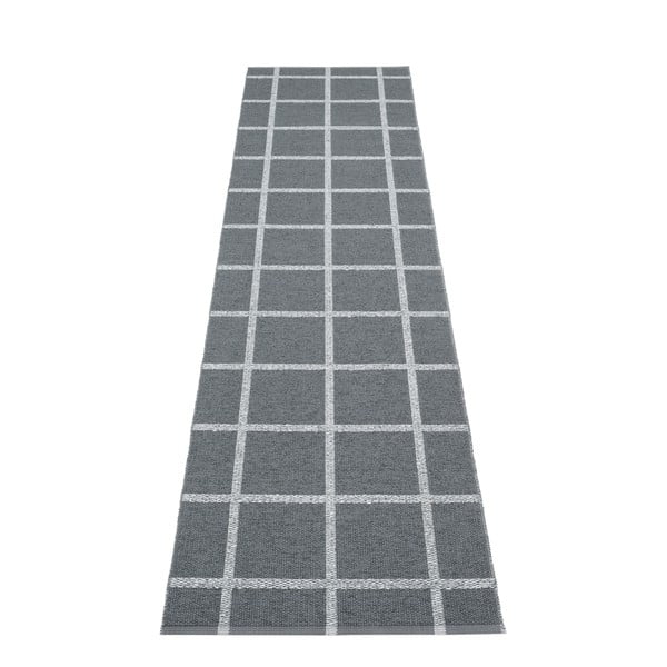 Antracytowy chodnik odpowiedni na zewnątrz 70x300 cm Ada Granit – Pappelina