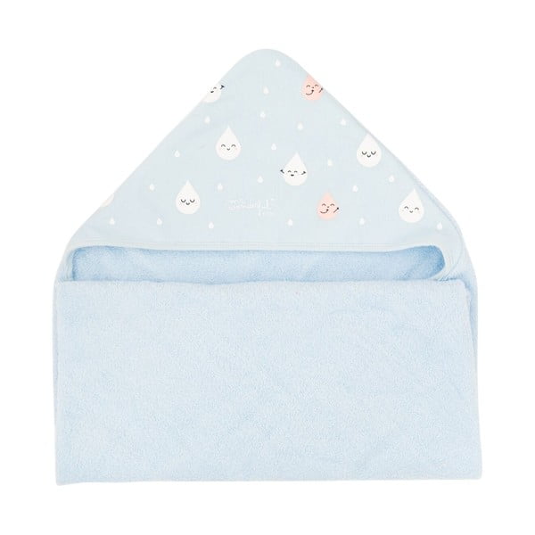 Niebieski dziecięcy ręcznik bawełniany Mr. Wonderful Baby