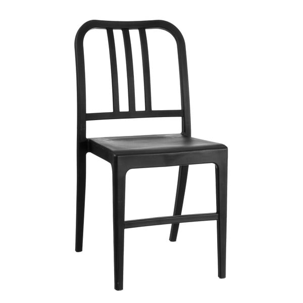 Czarne krzesło Ixia Room