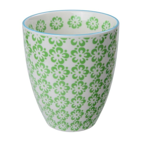 Porcelanowy kubek Orient Green, 8,7x9,8 cm