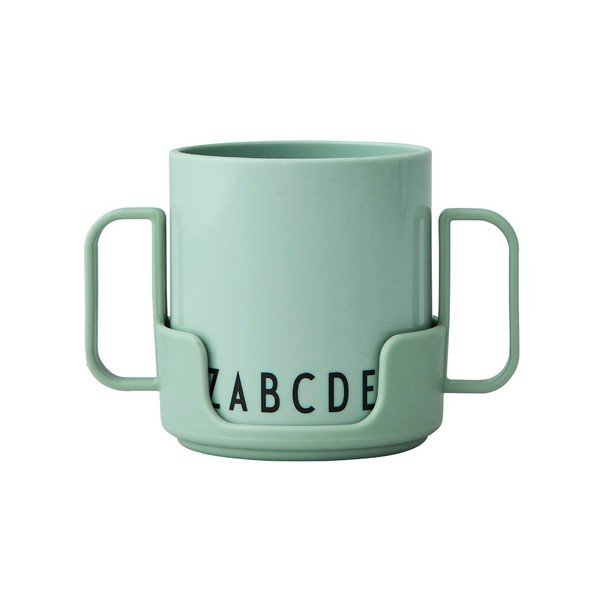 Zielony kubek dla dzieci Design Letters Eat & Learn-image-3