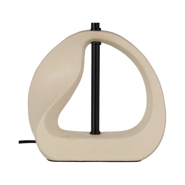 Beżowo-naturalna lampa stołowa z rattanowym kloszem (wysokość 37,5 cm) – Ixia-image-2