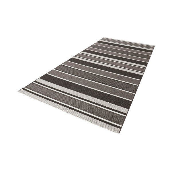 Czarny chdonik odpowiedni na zewnątrz NORTHRUGS Strap, 80x200 cm-image-1