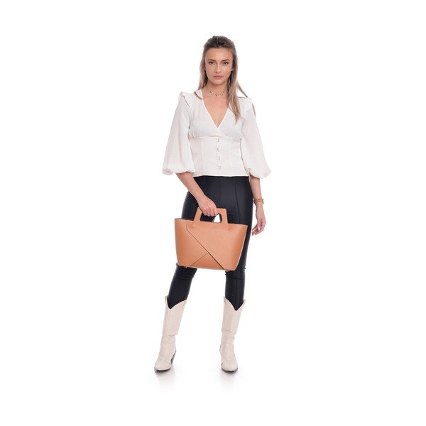 Torebka skórzana – Carla Ferreri-image-4