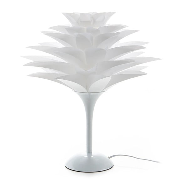 Biała lampa stołowa Tomasucci Petalo