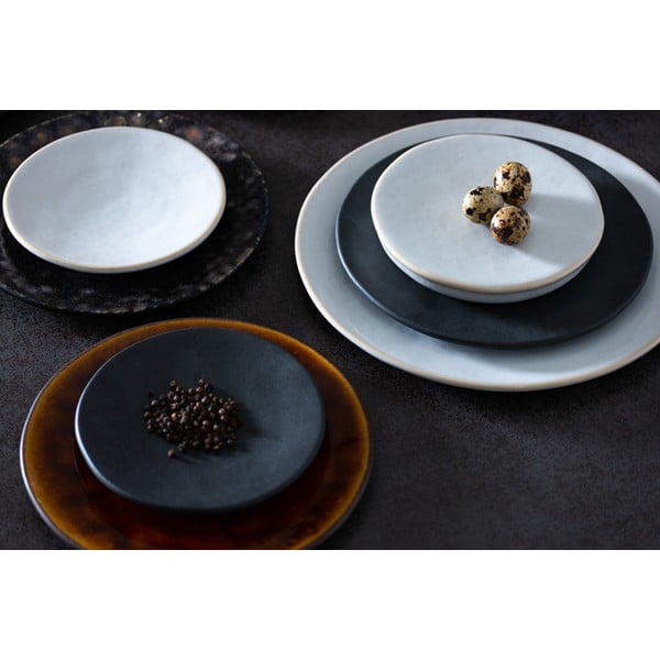 Biały kamionkowy półmisek Costa Nova Roda, ⌀ 28 cm-image-1