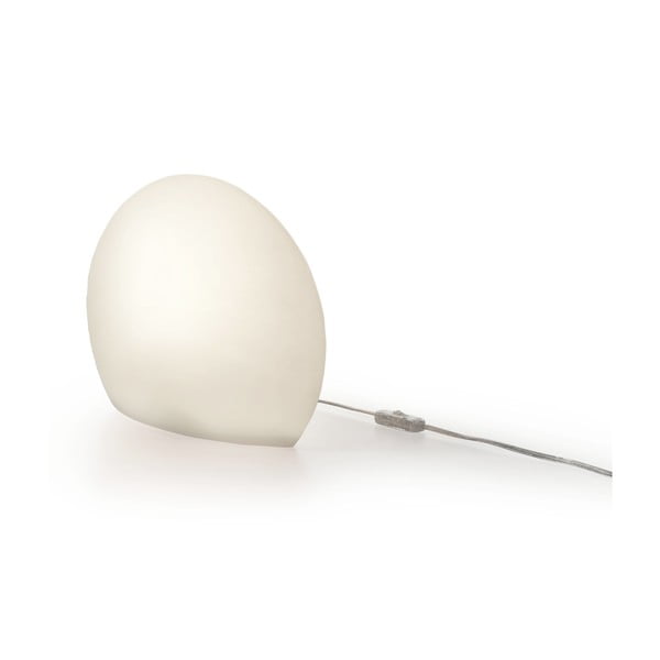 Lampa Eggo 30 cm, biała