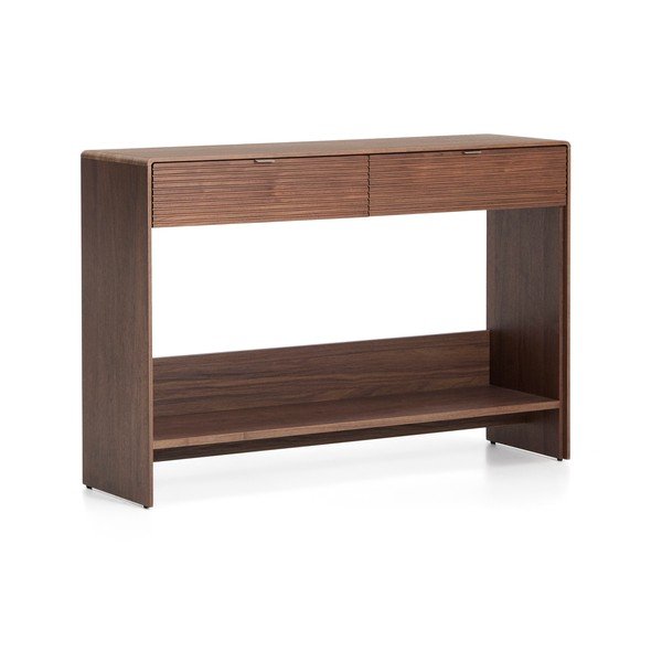 Komoda w dekorze orzecha w ciemnym naturalnym kolorze 120x81x35 cm Norlen – Kave Home