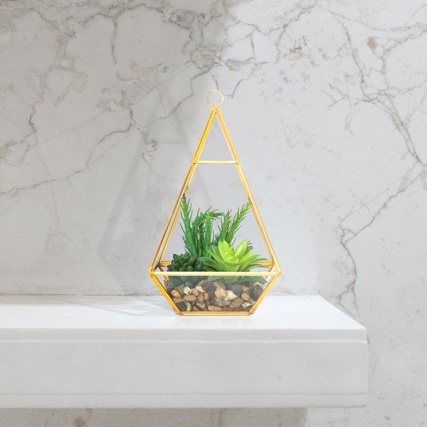 Sztuczny sukulent (wysokość 30 cm) Geometry – AmeliaHome-image-1