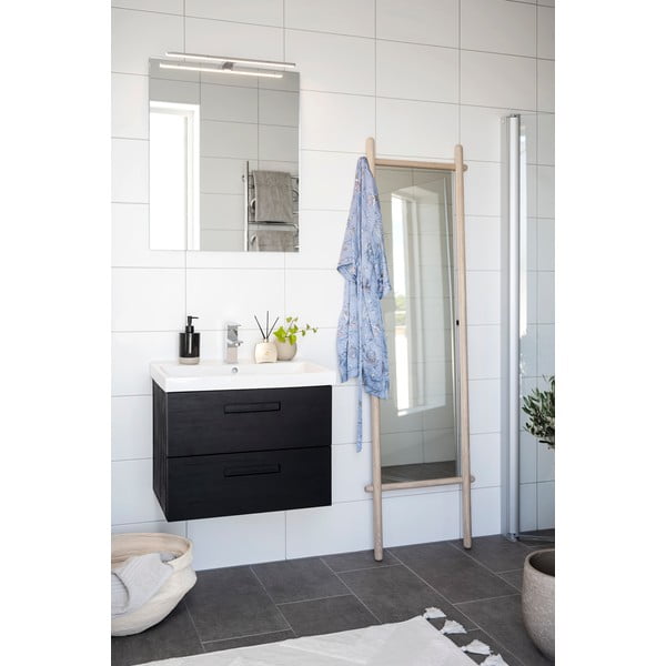 Lustro stojące z drewnianą ramą 52x5 cm Milford – Rowico-image-2