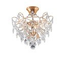 Lampa wisząca w złotym kolorze Markslöjd Rosendal, ø 36 cm