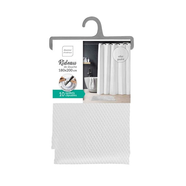 Zasłona prysznicowa 180x200 cm Dotty – douceur d'intérieur-image-4