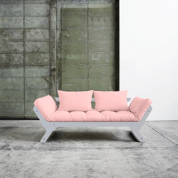Sofa Karup Bebop Cool Grey/Pink Peonie