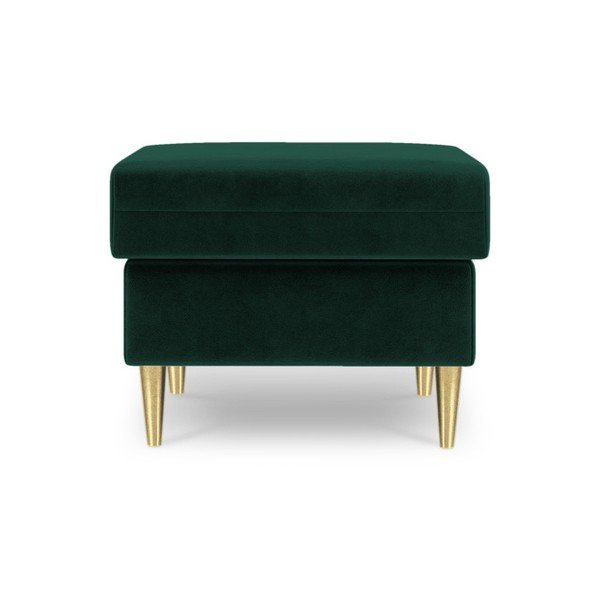 Zielony puf Mazzini Sofas Muguet, 60x45 cm-image-2