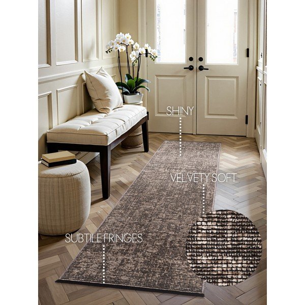 Beżowy chodnik 80x250 cm Prisma – Elle Decoration-image-1