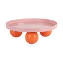 Metalowa taca dekoracyjna ø 20 cm Double Funky – PT LIVING