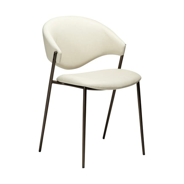 Krzesło z imitacji skóry w kolorze kości słoniowej Zone – DAN-FORM Denmark