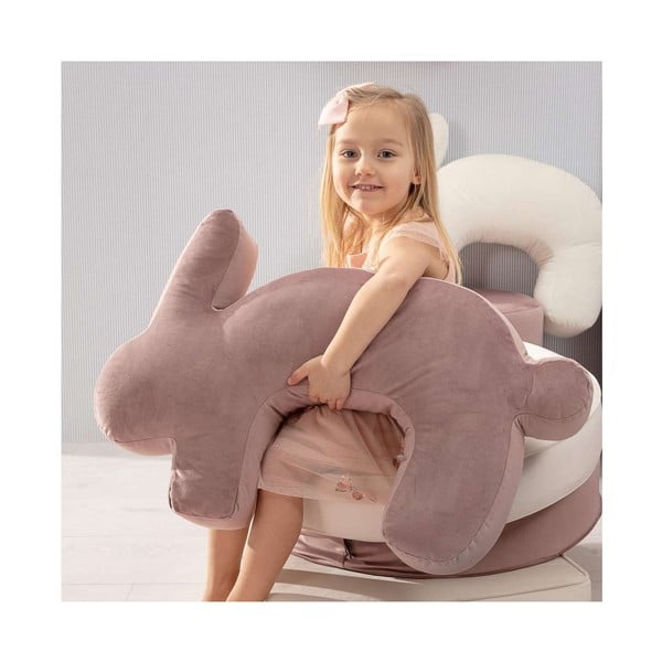 Miętowa poduszka do karmienia Velvet Bunny – Yellow Tipi-image-3