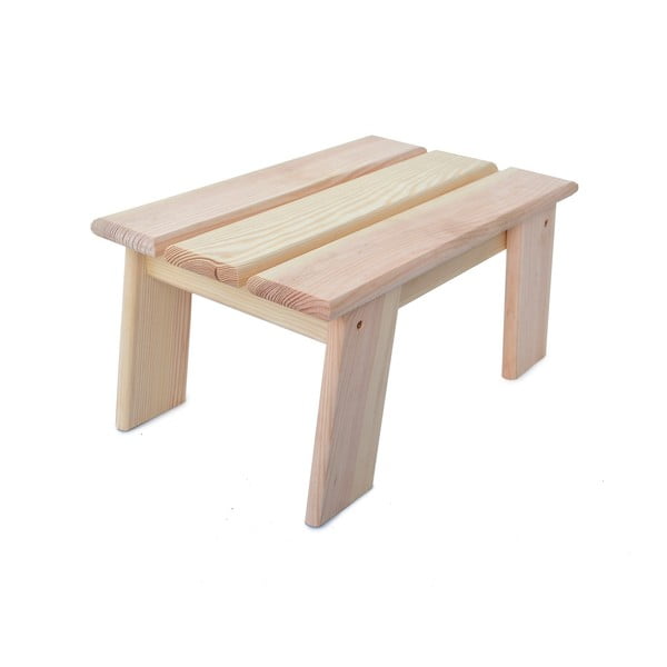 Stołek z litego drewna sosnowego – Rojaplast-image-1