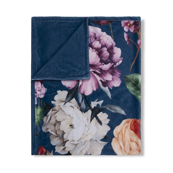 Koc z mikropluszu 130x160 cm – Descanso-image-1