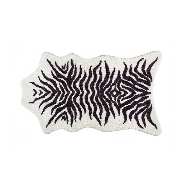 Dywanik łazienkowy Jalouse Maison Zebra, 90x150 cm