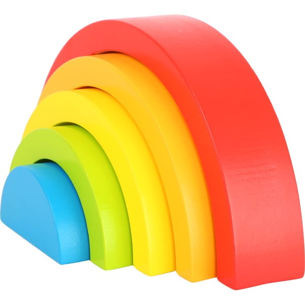 Dziecięca drewniana układanka Legler Rainbow-image-3
