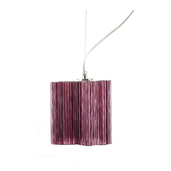 Lampa wisząca Ferro Cristal Purple Single
