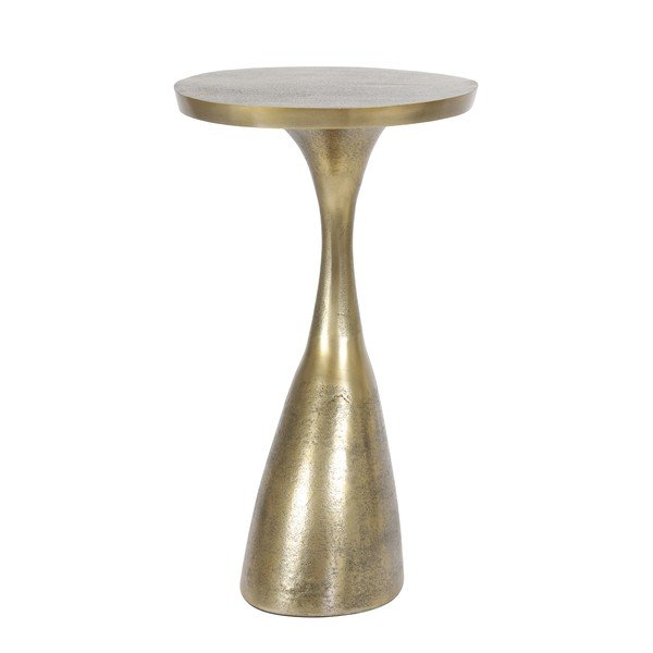 Metalowy okrągły stolik 33x40 cm Macau – Light & Living-image-4