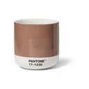 Jasnobrązowy ceramiczny kubek 175 ml Cortado Mocha Mousse 17-1230 – Pantone