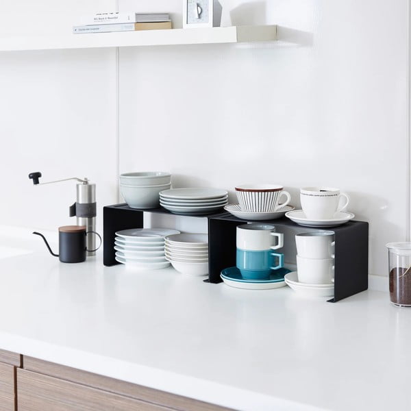 Czarna metalowa dodatkowa półka 30,5x14 cm Tower – YAMAZAKI-image-3