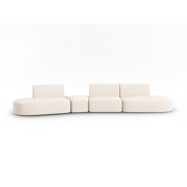 Beżowa sofa 412 cm Shane – Micadoni Home