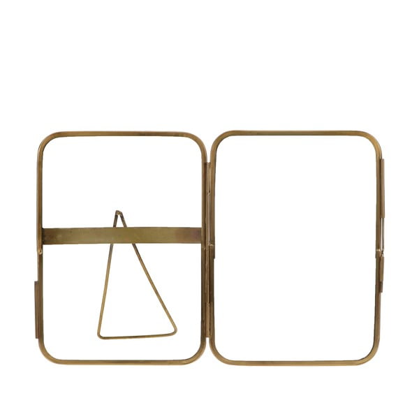 Metalowa ramka stojąca w kolorze złota 14x18 cm – Rex London-image-3