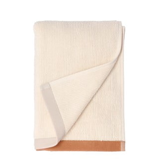 Brązowo-beżowy bawełniany ręcznik 50x100 cm Contrast – Södahl