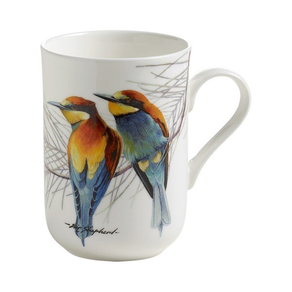 Kubek z porcelany kostnej Maxwell & Williams Birds Eaters, 330 ml