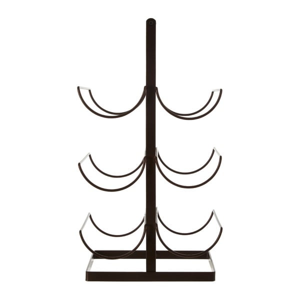 Metalowy stojak na wino liczba butelek 6 Vertex – Premier Housewares-image-1