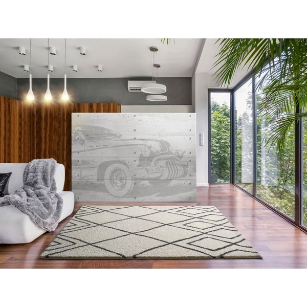 Beżowy dywan Universal Atlas Geo, 60x120 cm-image-1