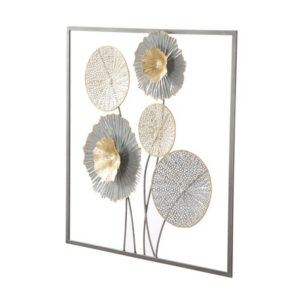 Metalowa dekoracja ścienna Mauro Ferretti Squity, 50x50 cm-image-3