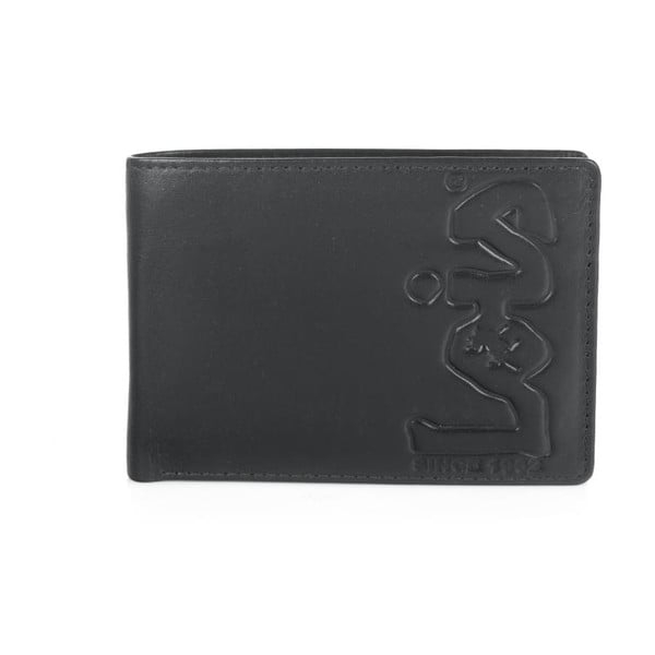 Skórzany portfel męski LOIS no. 311, czarny
