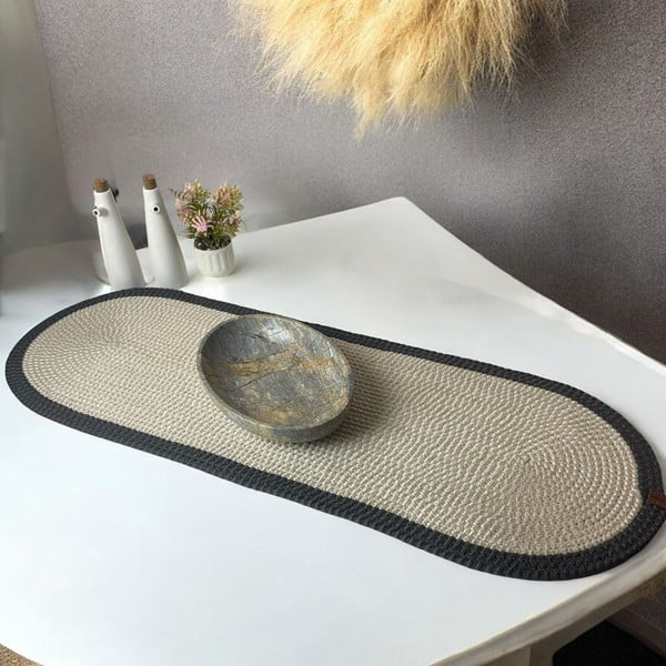 Bieżnik z juty 35x100 cm Wicker – Mila Home Luxury-image-1