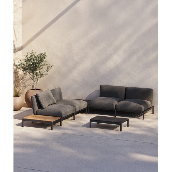 Metalowy stolik ogrodowy 57x91 cm Sorells – Kave Home-image-1