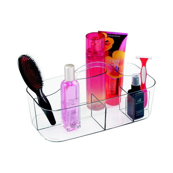 Pojemnik z przegródkami iDesign Clarity Both Tote Clear-image-3